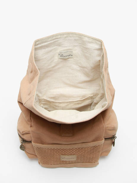 Rolltop Rugzak S Narcisse Woomen Beige narcisse WNAR04 ander zicht 3